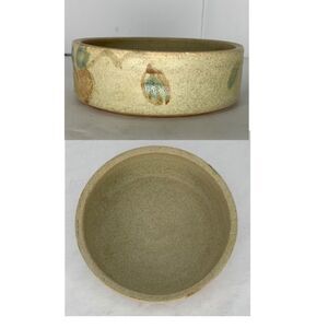 Handcrafted Ceramic Pottery Small Trinket Tray, Tray Bowl Cream with Fruit